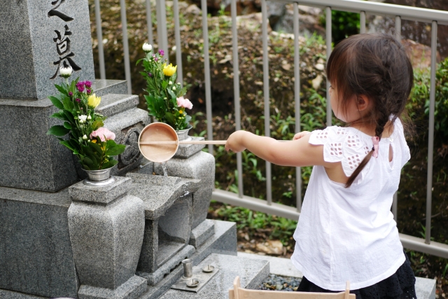 お墓参り